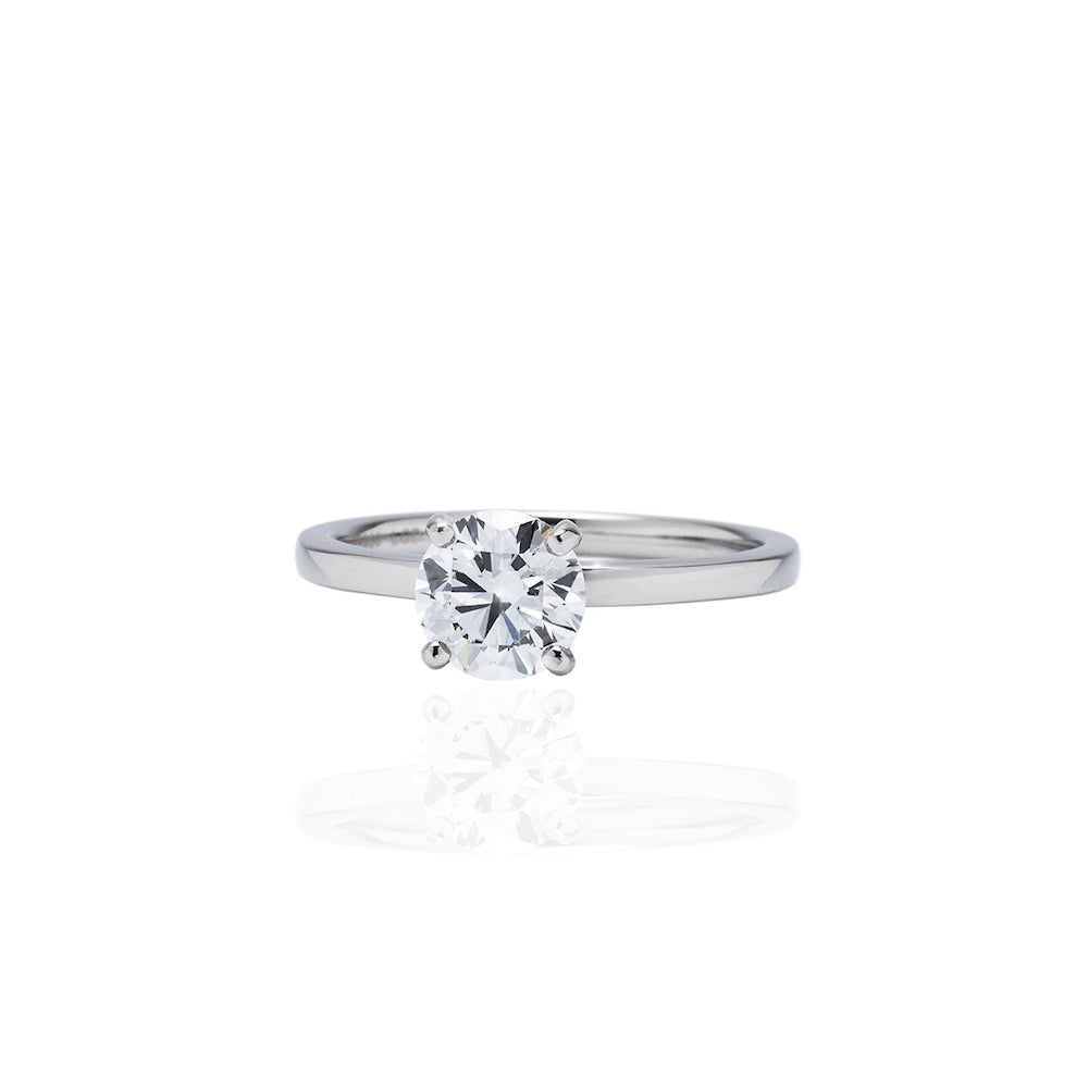 1carat RoundCut Ring