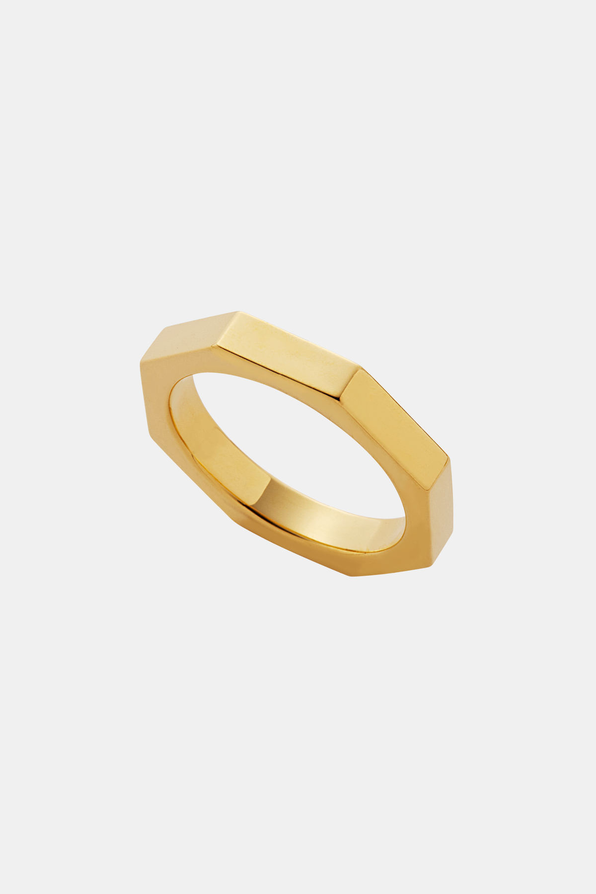 Half octogone Ring | pensees-jewelry