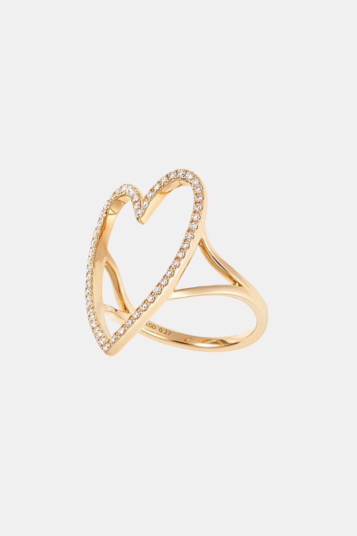 Maman Ring Heart