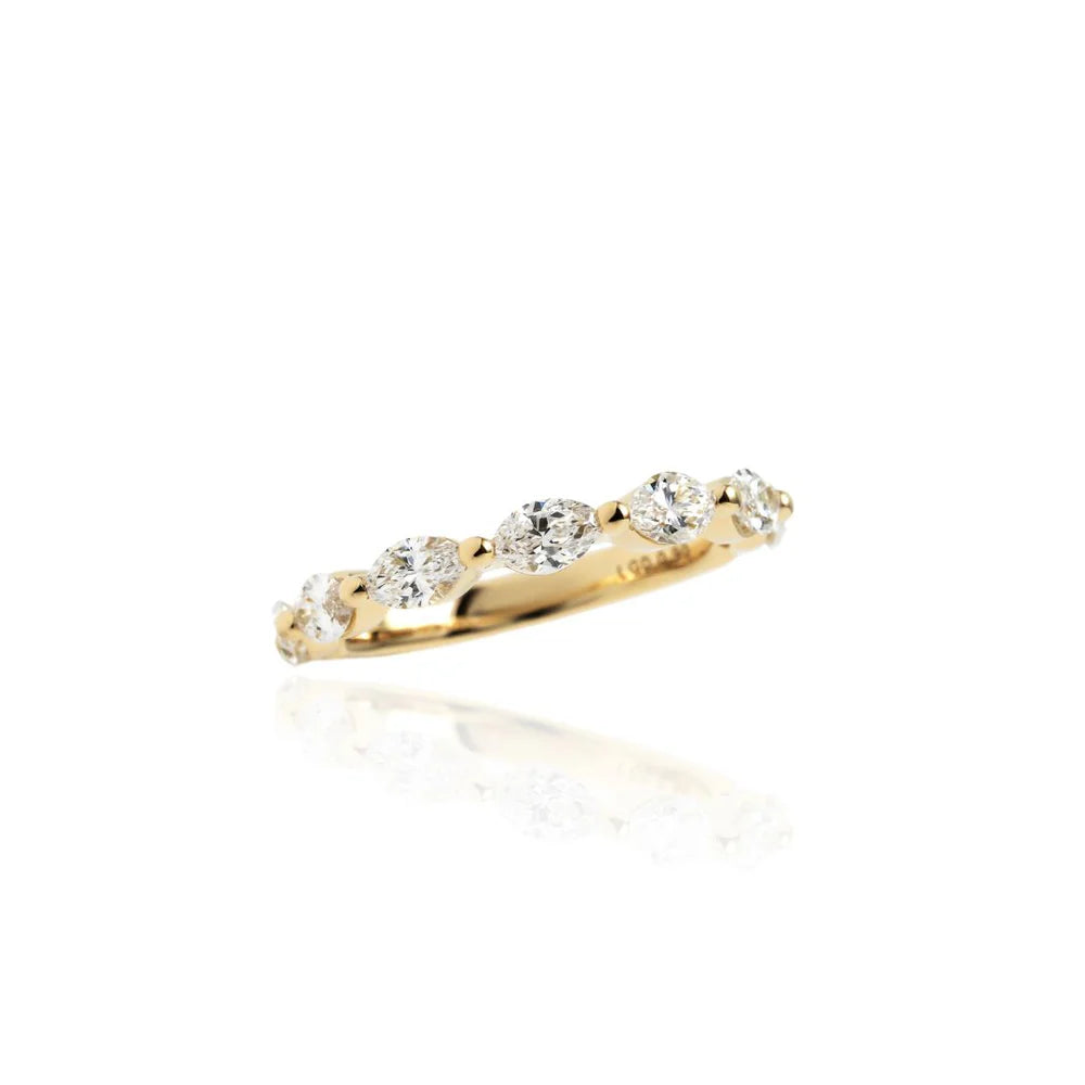 Half EternityRing / Marquise | pensees-jewelry Half EternityRing / Marquise | pensees-jewelry