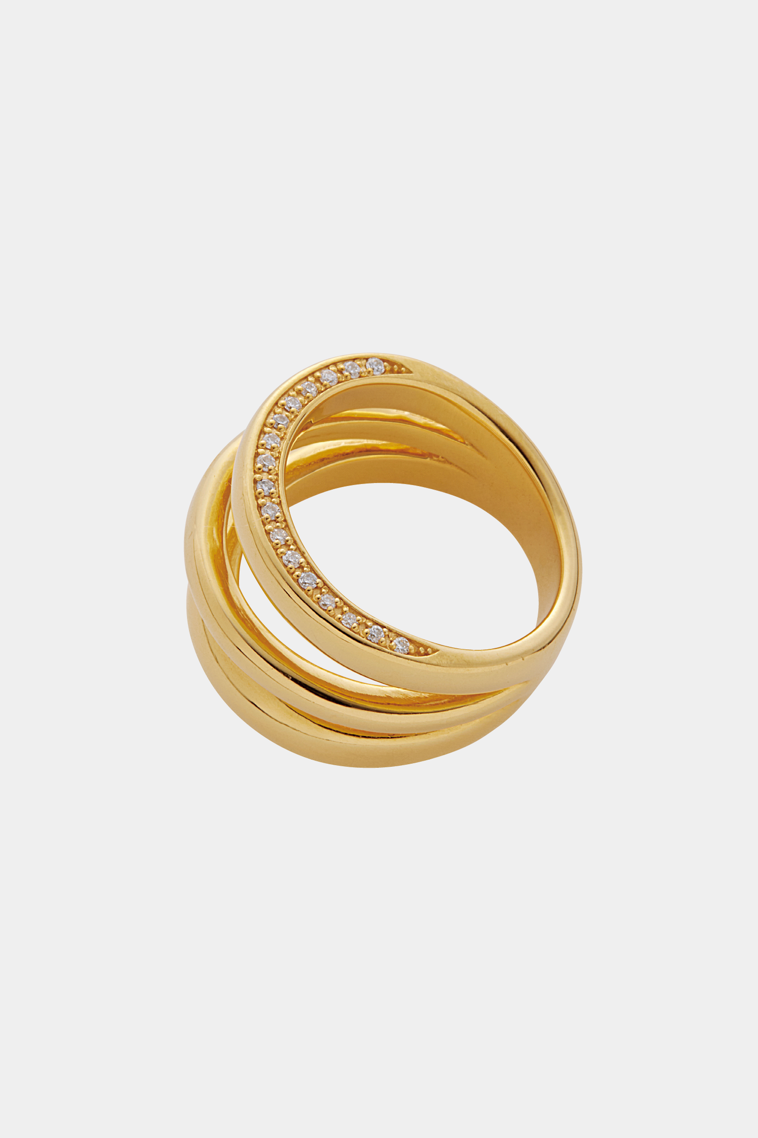 Triolet Diamond Ring