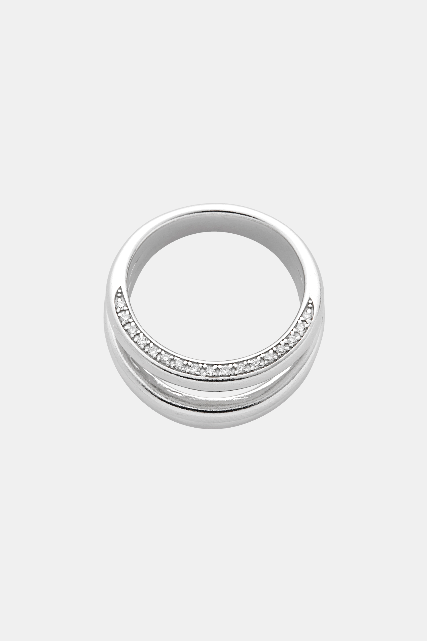 Triolet Diamond Ring