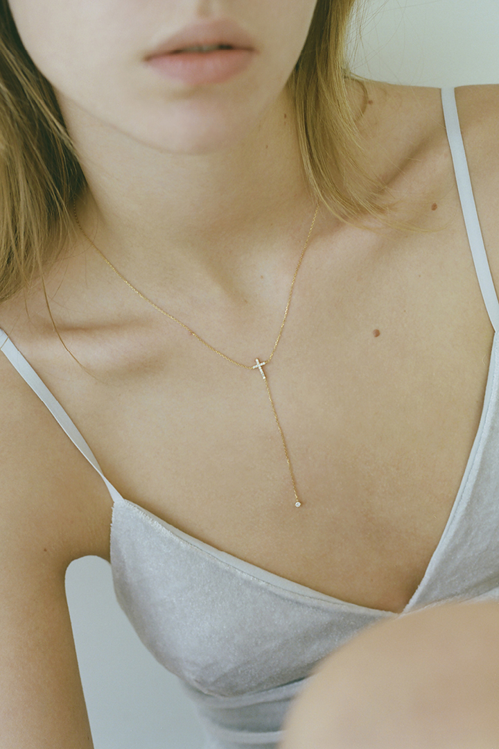Croix Diamond Necklace